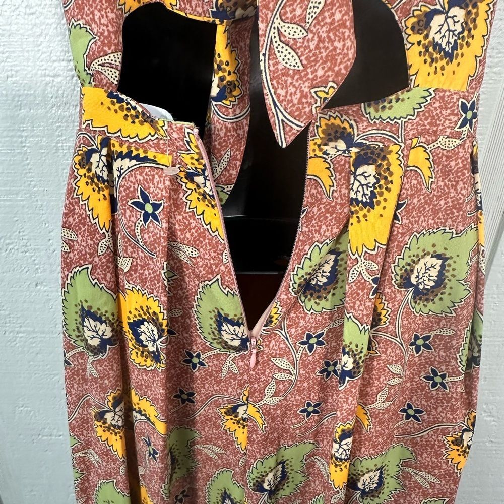 Chelsea 28 Mauve Floral Spaghetti Strap Dress Size XS NWOT - Picture 12 of 14
